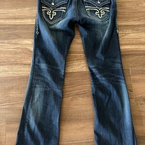Rock Revival studded bootcut women’s size 29 jeans.